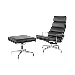 eames® soft pad group lounge chair & ottoman CG-A2115-3