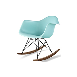 eames? molded plastic armchair with rocker base CG-A2146-5